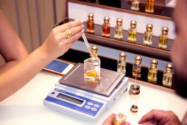 Carefully crafted perfumes